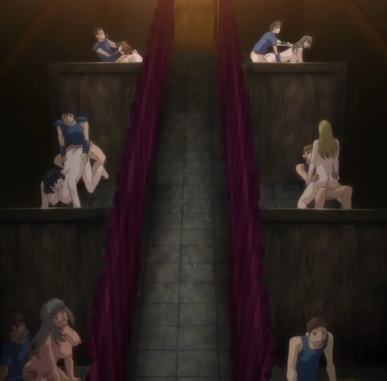 The Princess and the female Knight's double vulgar exposure: The Sequel  HD screencaps page 9 full