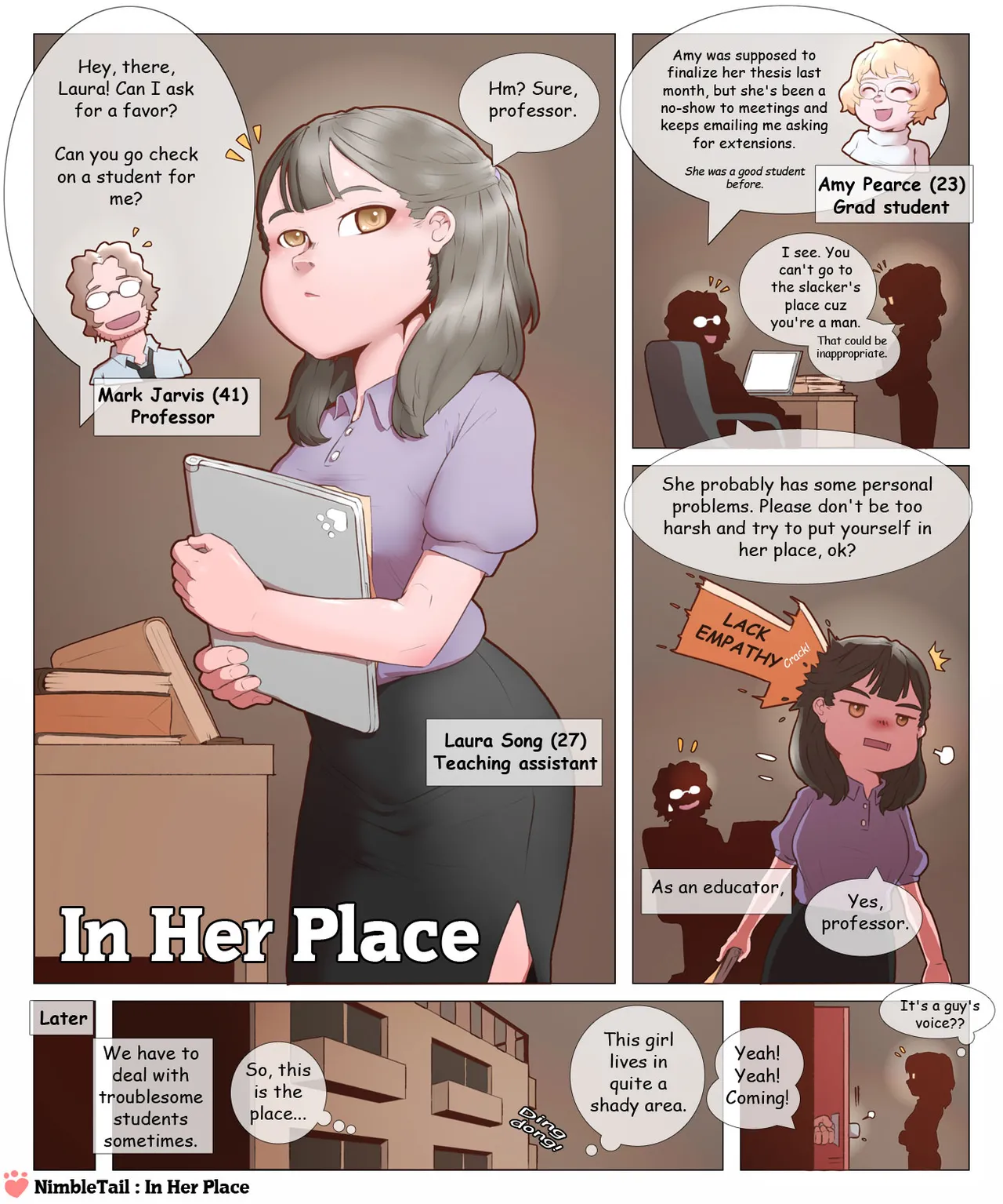 nimbletail In Her Place page 1 full