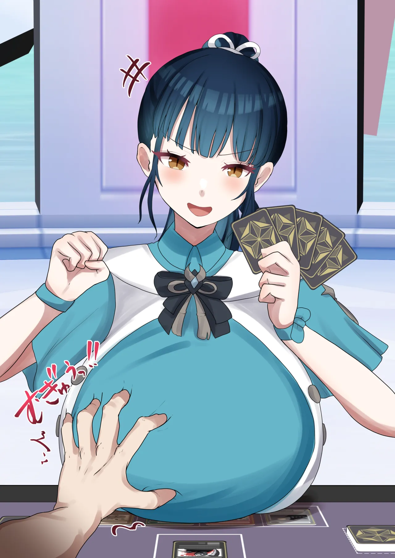 番組オリジナルのエロカードゲームで勝負するymgm…❤️ page 9 full