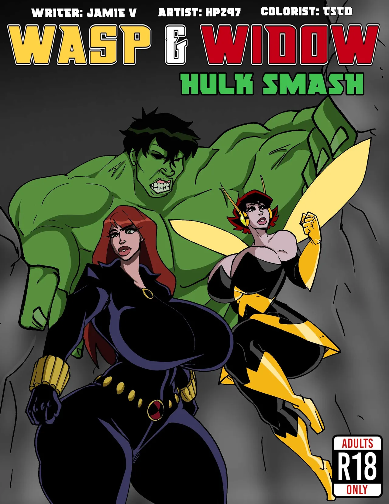 Wasp &amp; Widow: Hulk Smash page 1 full