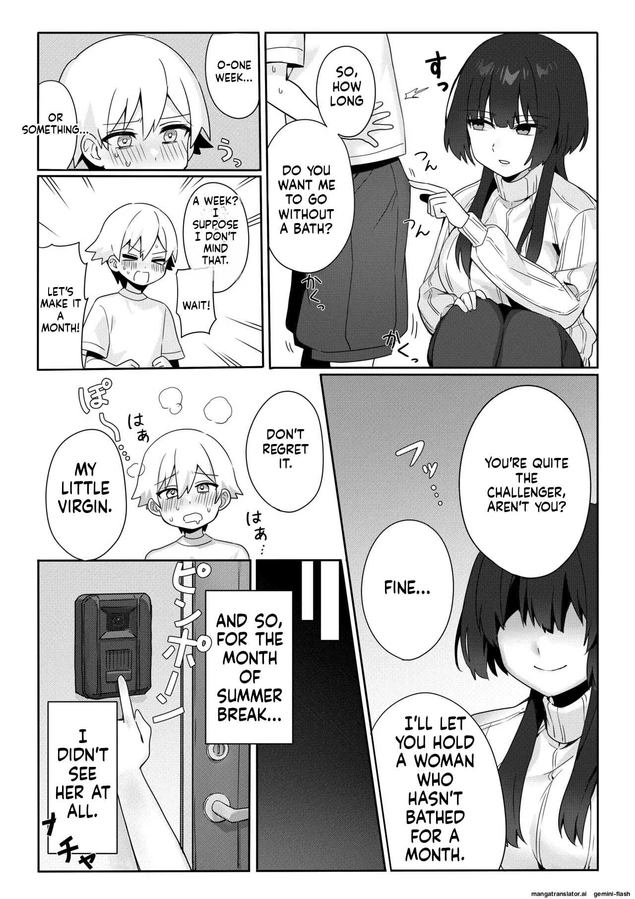 Toshima shojo kyoushi to hentai shota ~kyoushi wa shota ni shitagai o furo ga kinshi sa rete imasu~ page 6 full