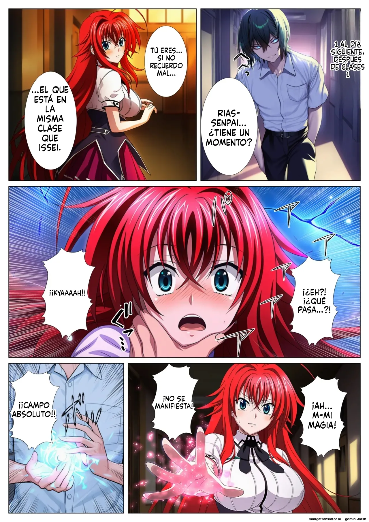 High School DxD Heroines Fallen into the Harem  MTL page 5 full