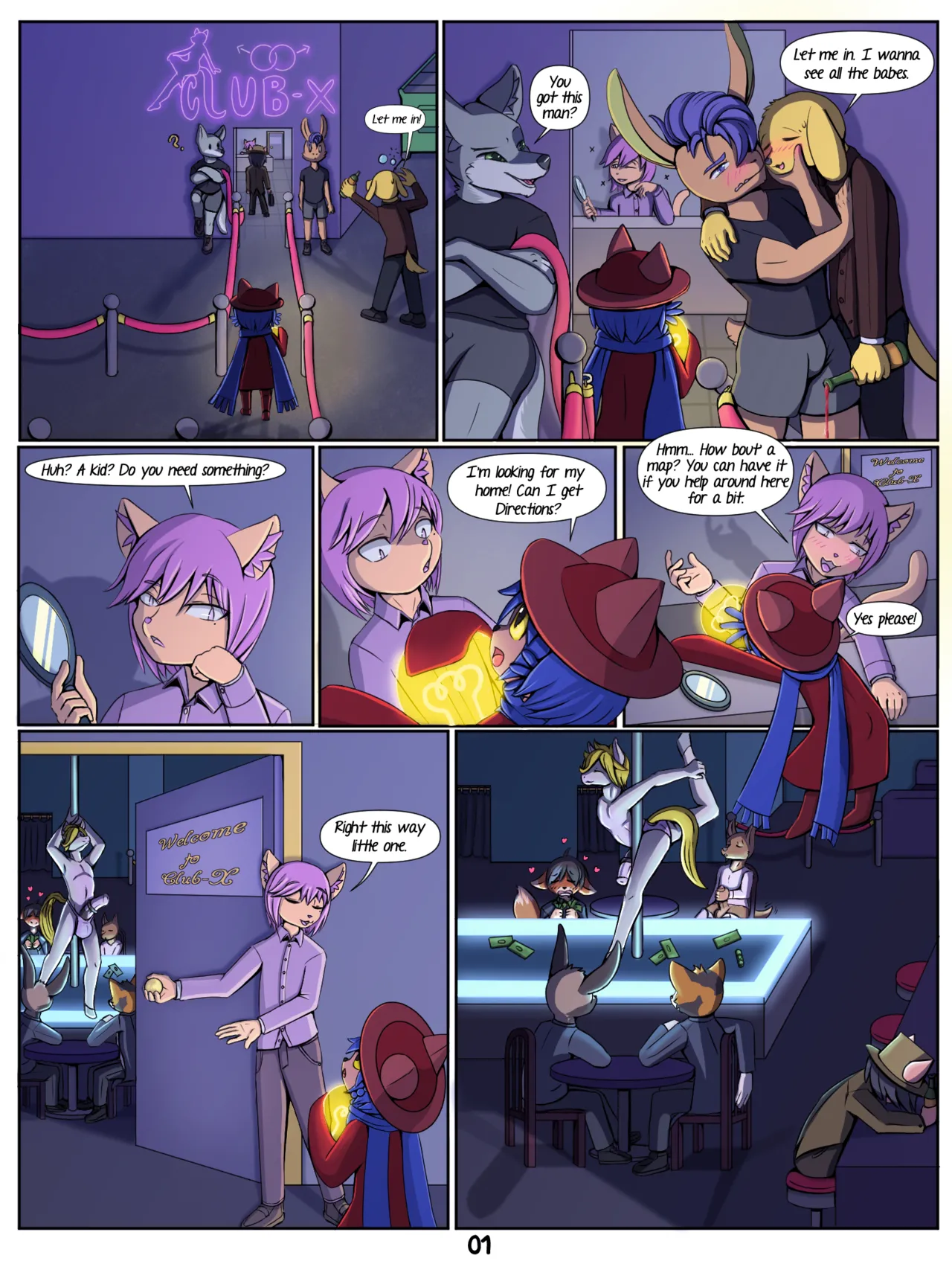 Niko's helping hand page 1 full