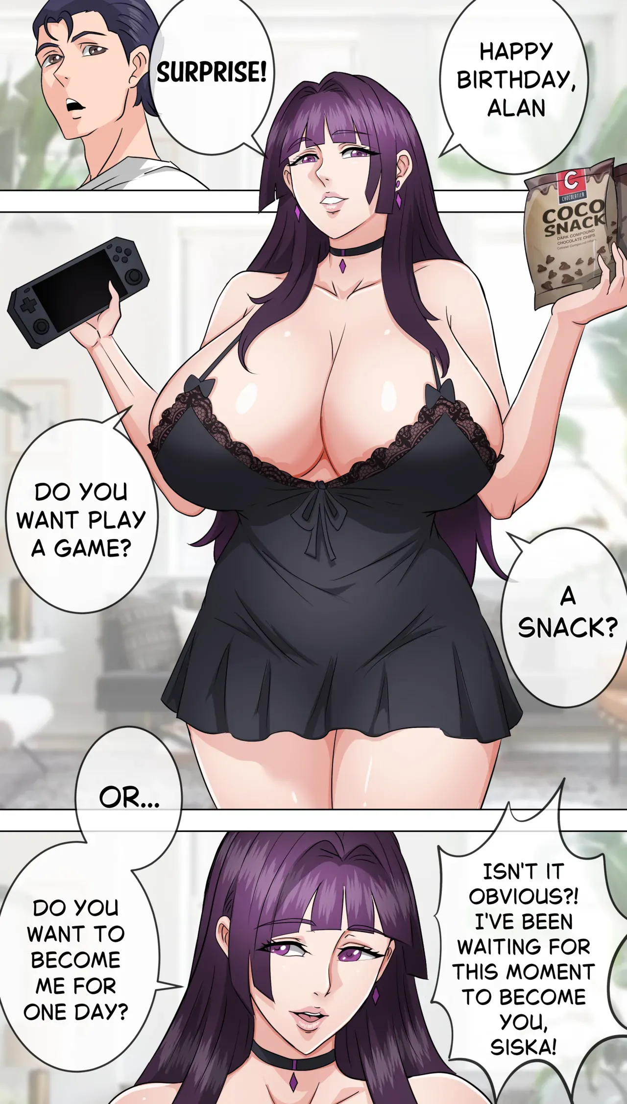 One day with Sisca page 1 full