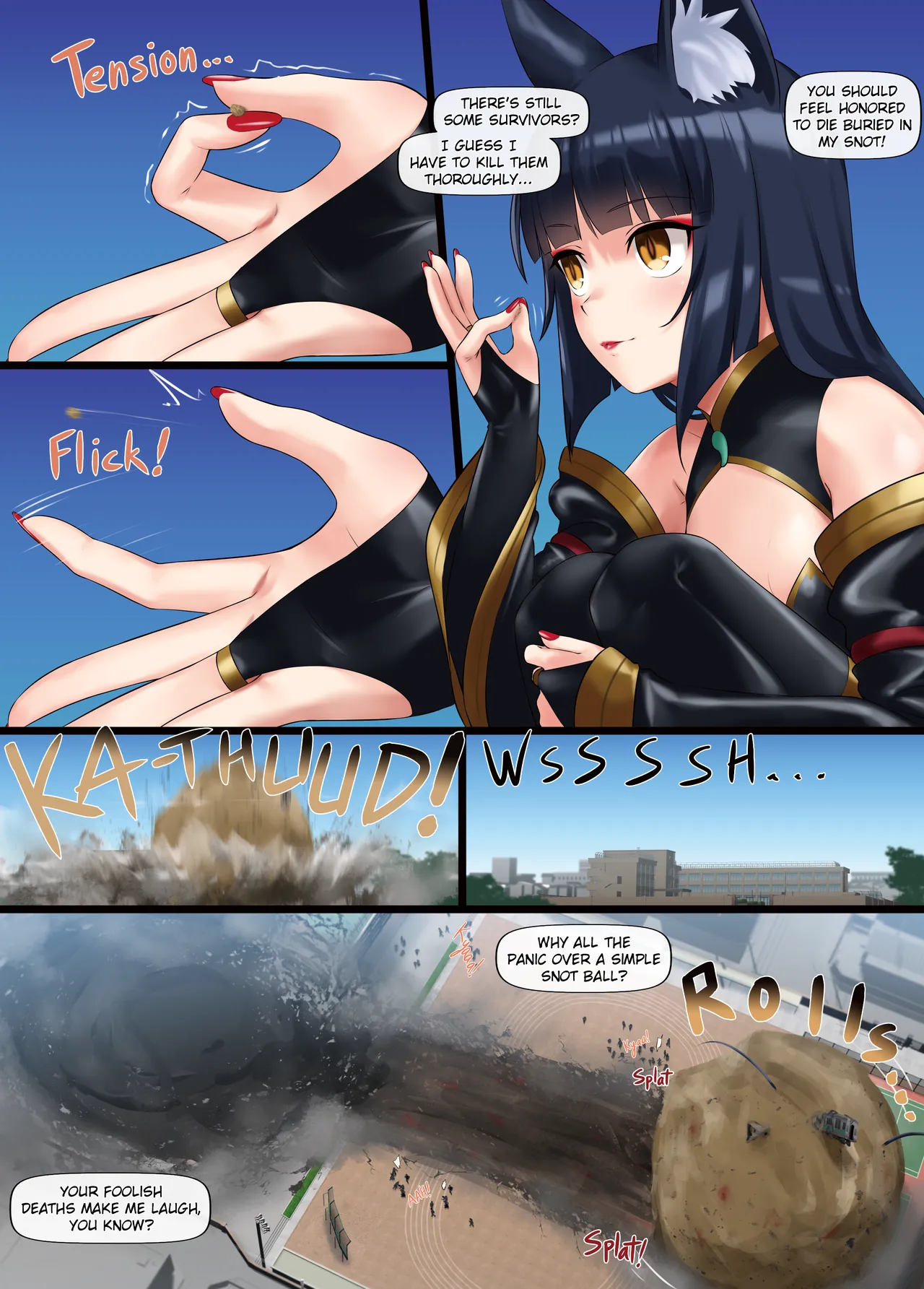 Wicked &amp; Naughty Giant Fox Menou-chan page 10 full