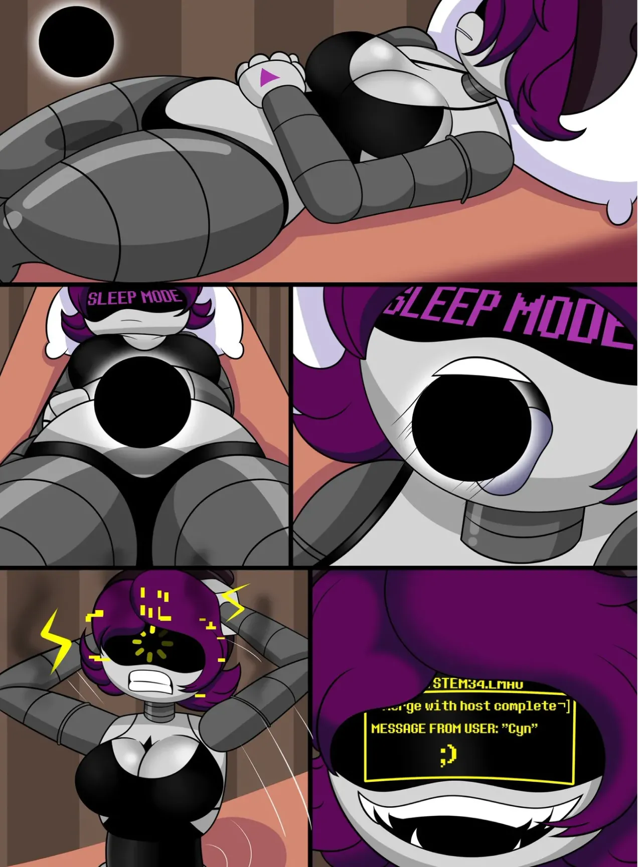 Murder Drone Possession Español page 5 full