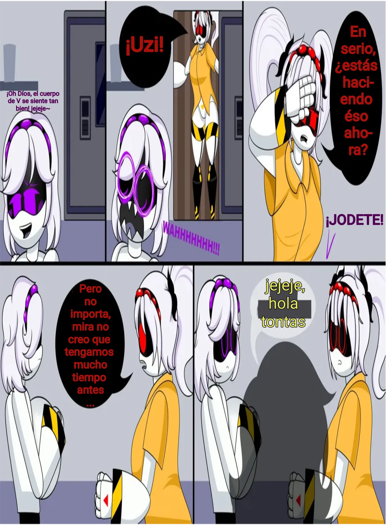 Murder Drone Possession Español page 7 full