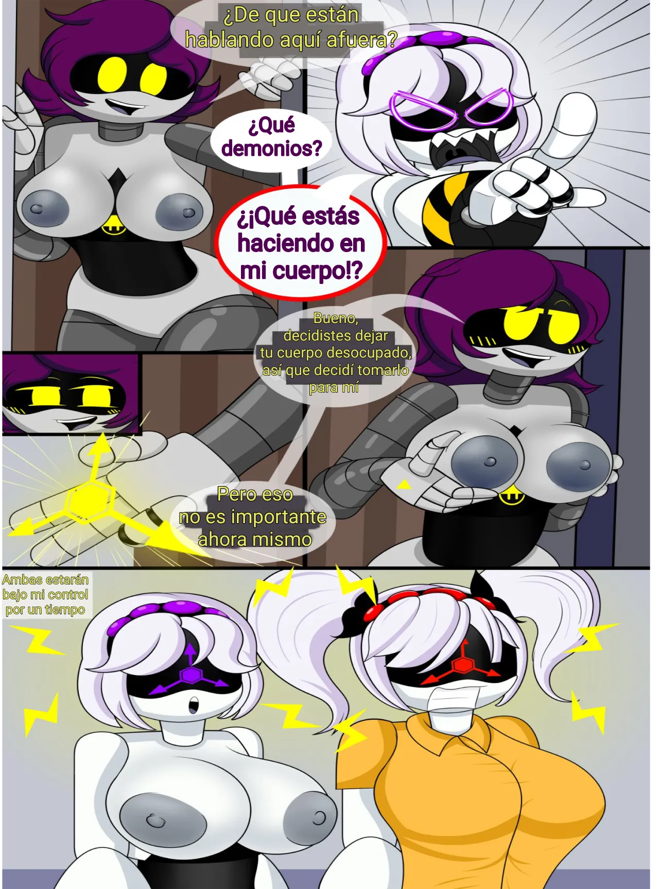 Murder Drone Possession Español page 8 full