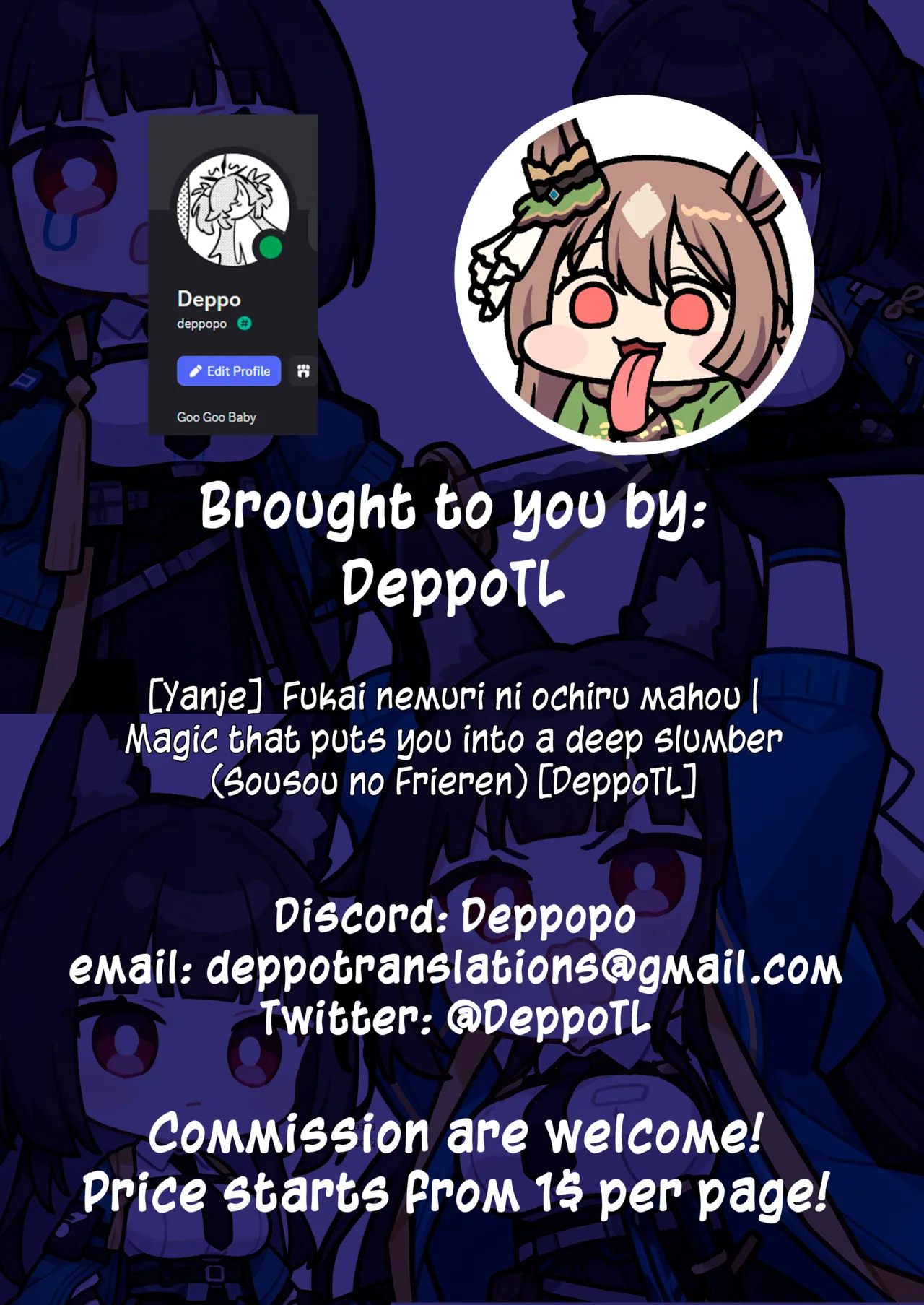 Fukai nemuri ni ochiru mahou | Magic that puts you into a deep slumber page 6 full