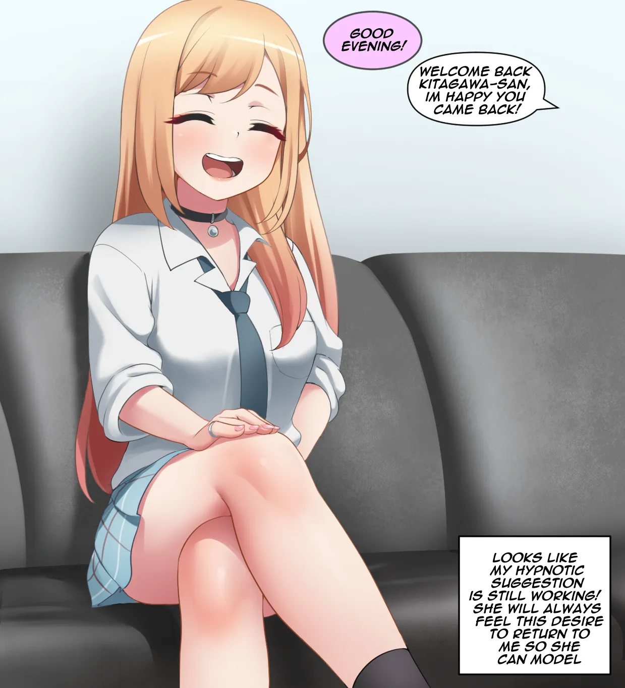 Marin gets Hypnotized part 3 page 1 full