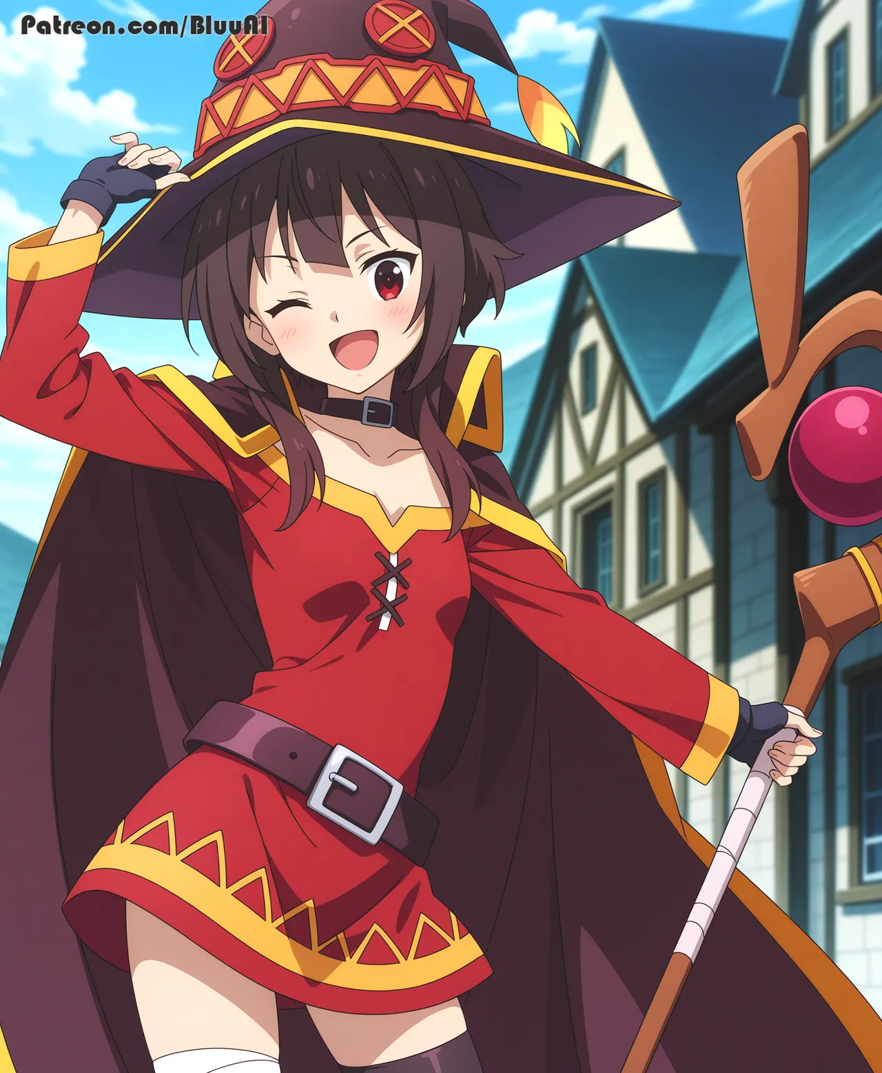 Bluu Ai Megumin KonoSuba page 2 full