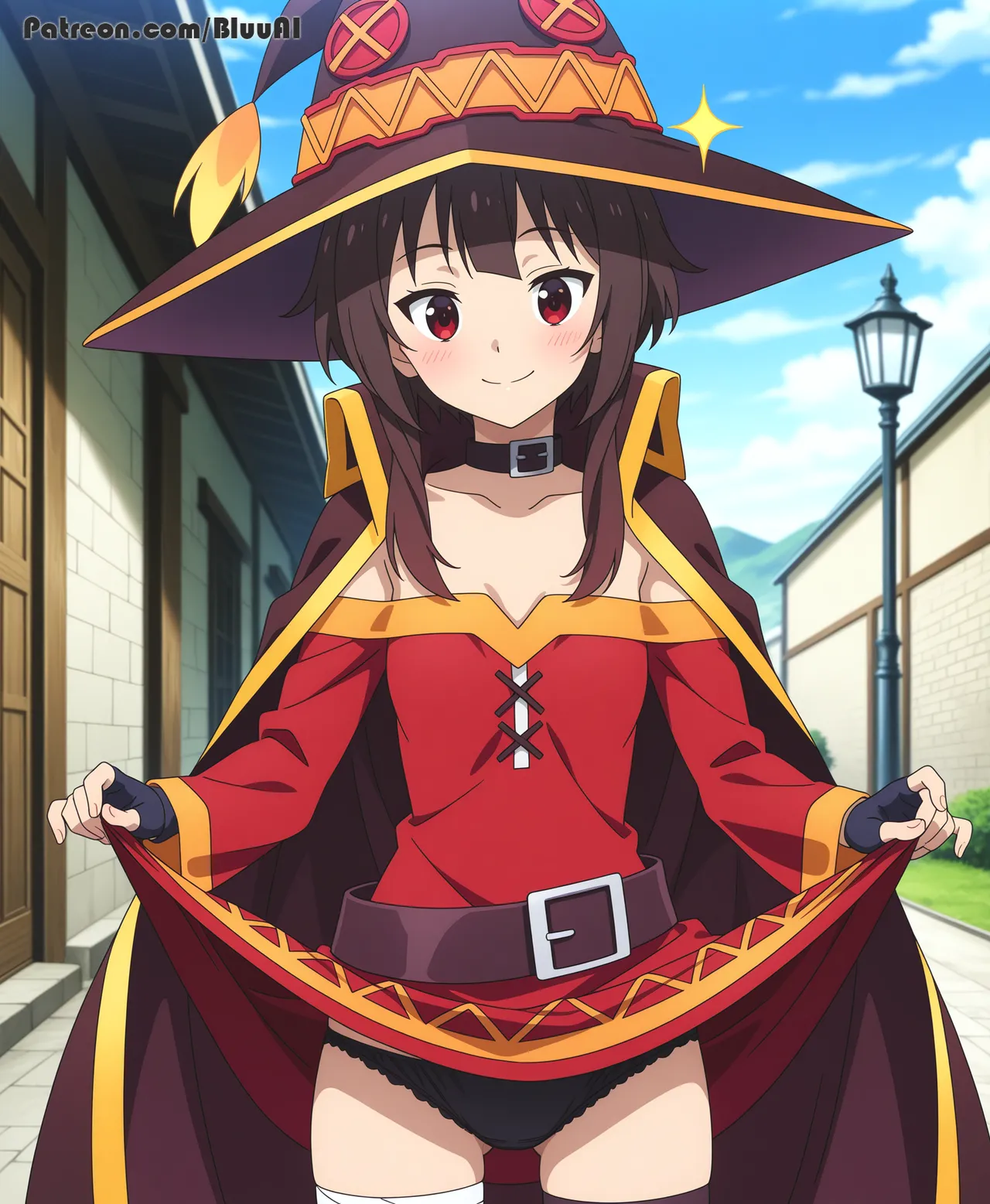 Bluu Ai Megumin KonoSuba page 5 full