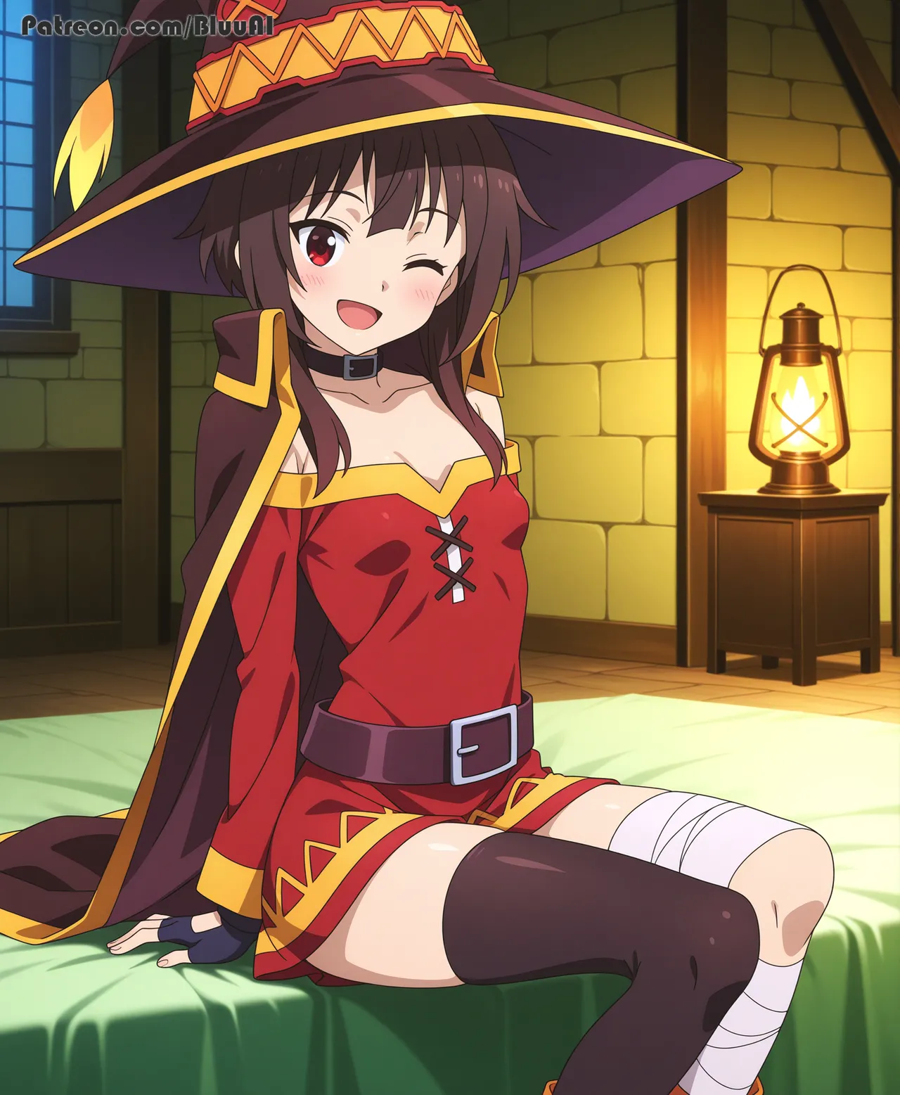 Bluu Ai Megumin KonoSuba page 6 full