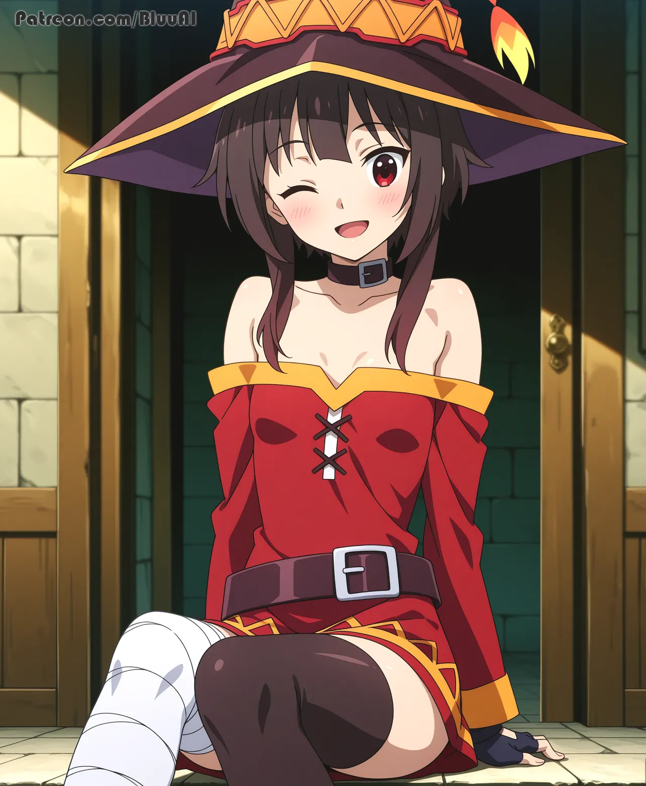 Bluu Ai Megumin KonoSuba page 7 full