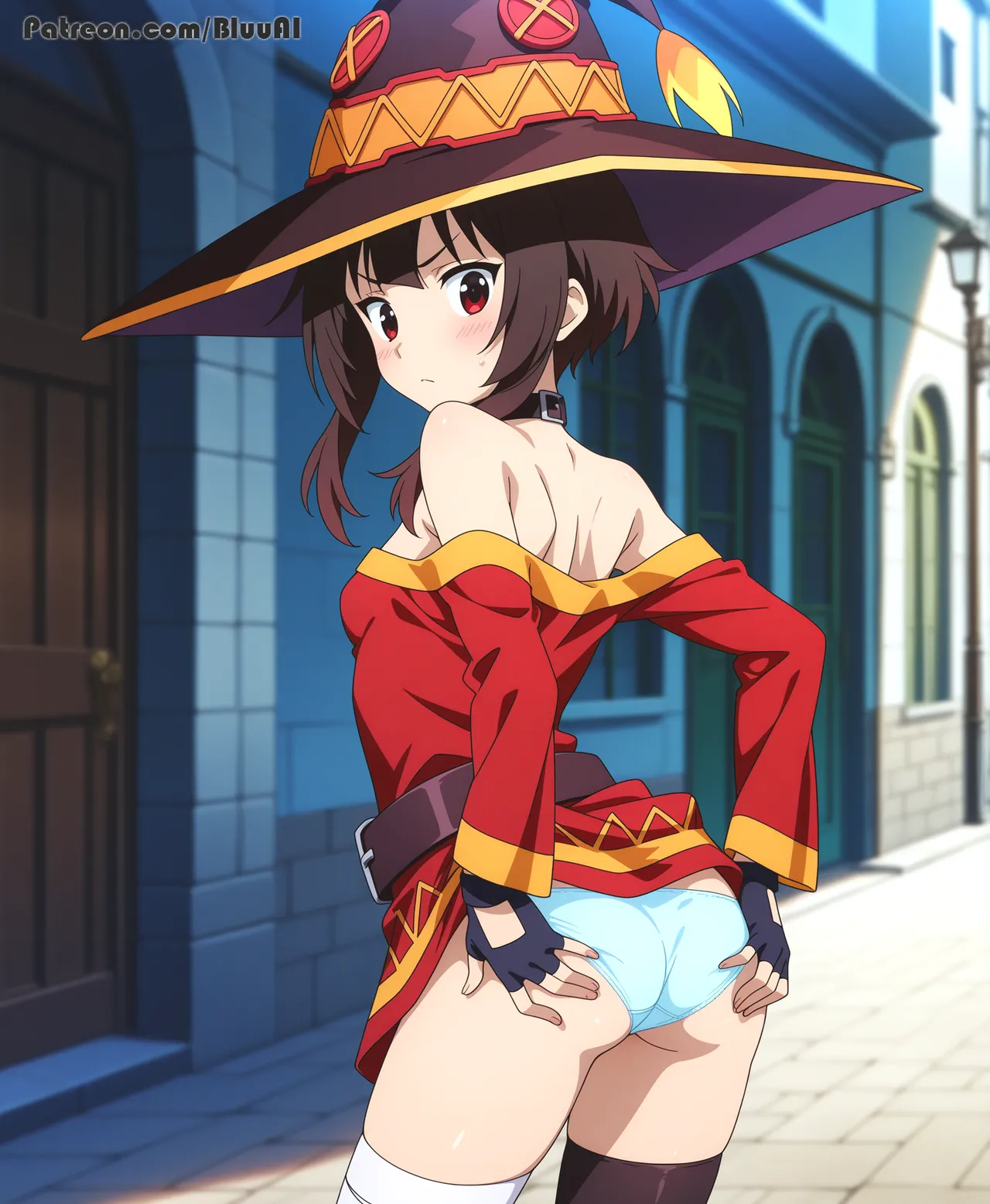 Bluu Ai Megumin KonoSuba page 9 full