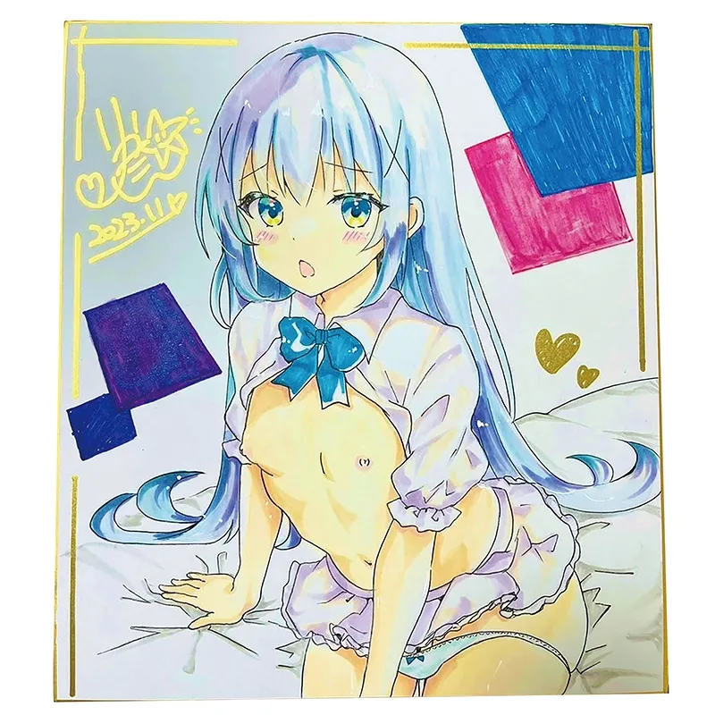 よろず手描き色紙アナログイラスト集 page 3 full