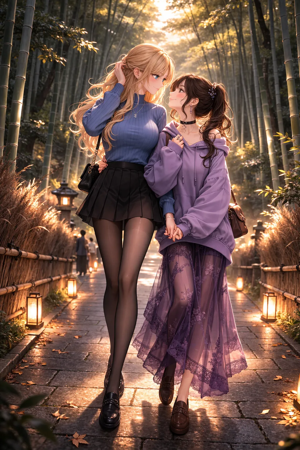 Bella and Emma in Japan: Kyoto Dates page 2 full