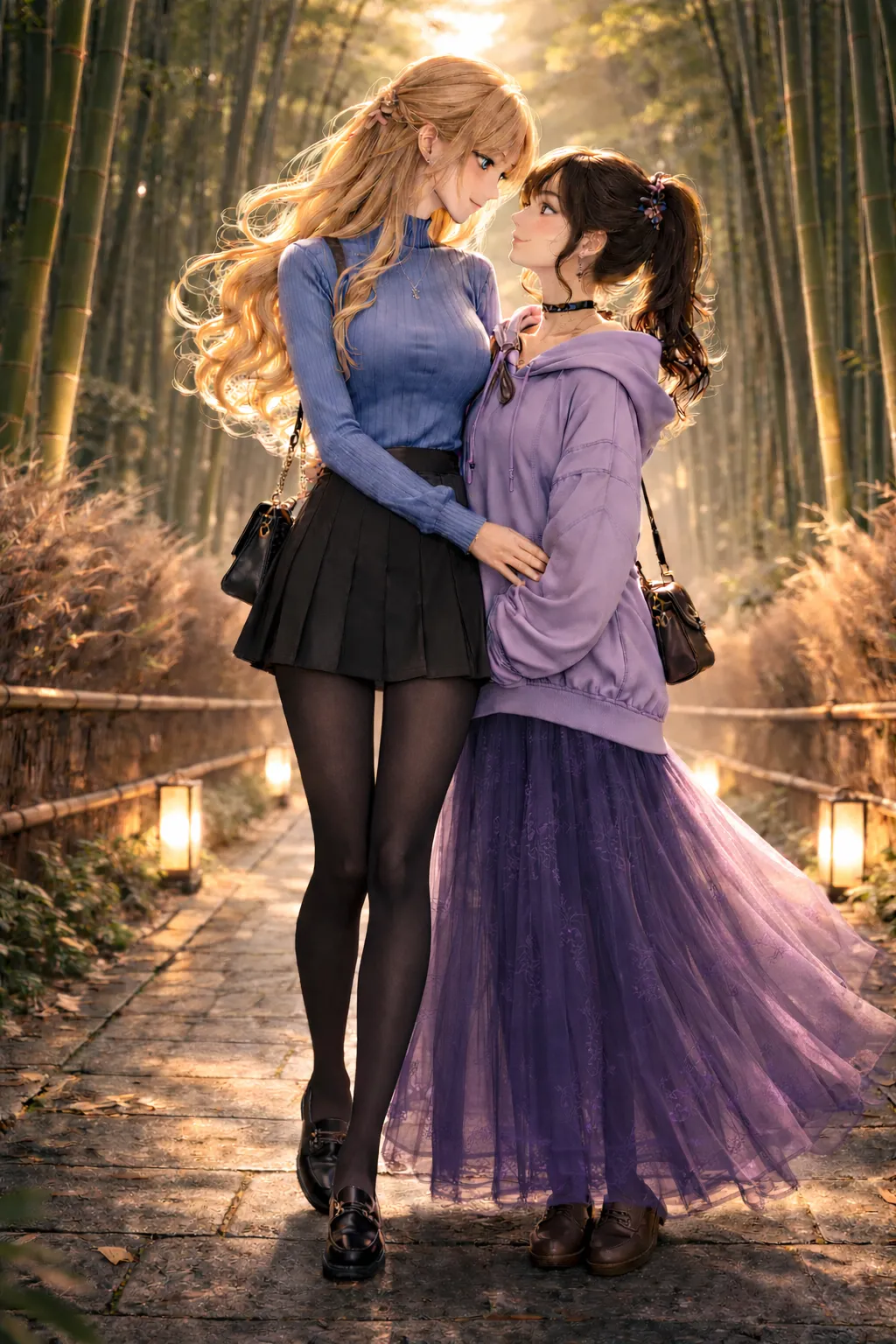 Bella and Emma in Japan: Kyoto Dates page 3 full