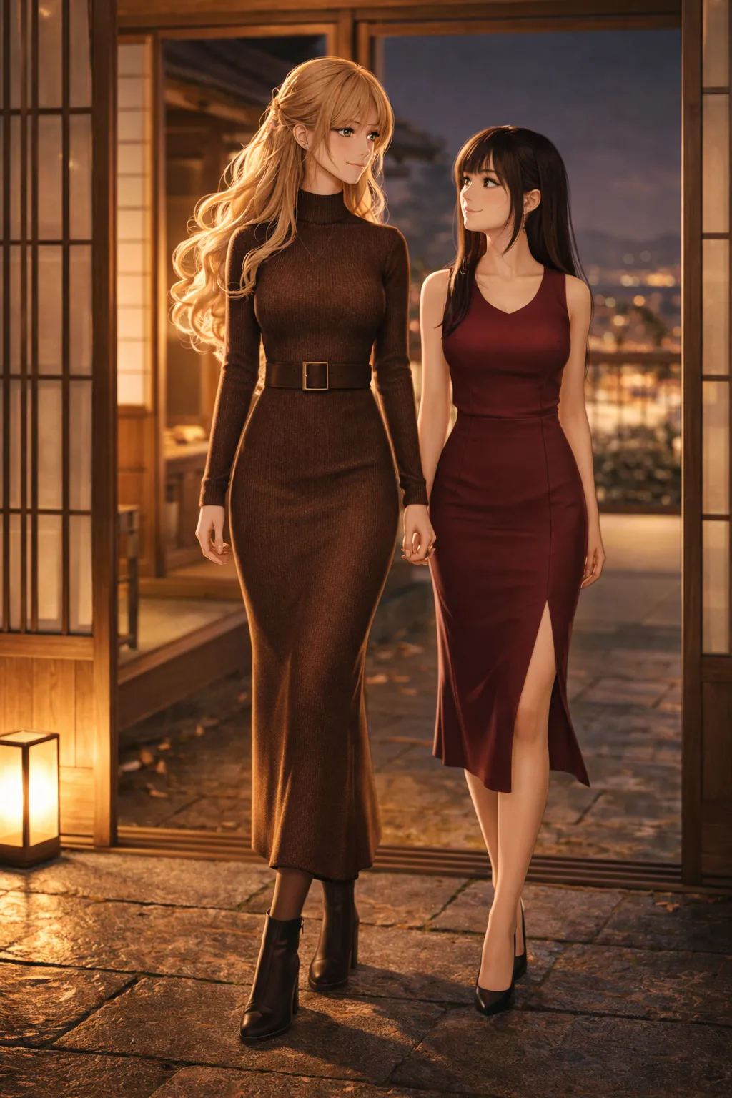 Bella and Emma in Japan: Kyoto Dates page 5 full