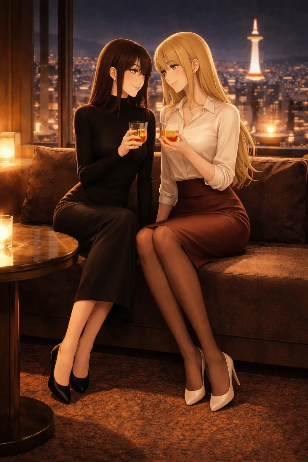 Bella and Emma in Japan: Kyoto Dates page 9 full