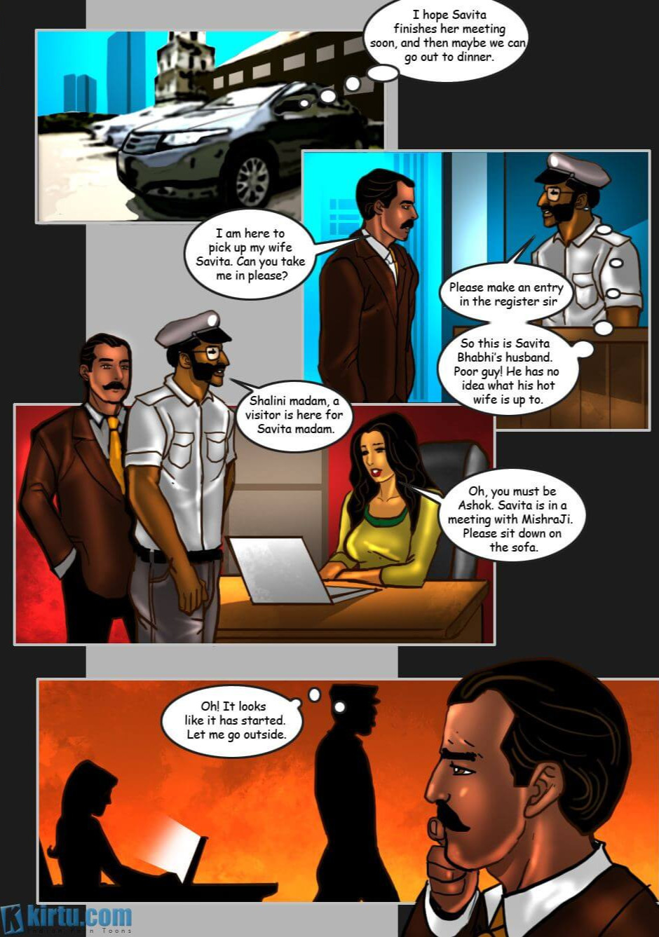 Savita Bhabhi Episode 28 Business OR AND Pleasure page 7 full