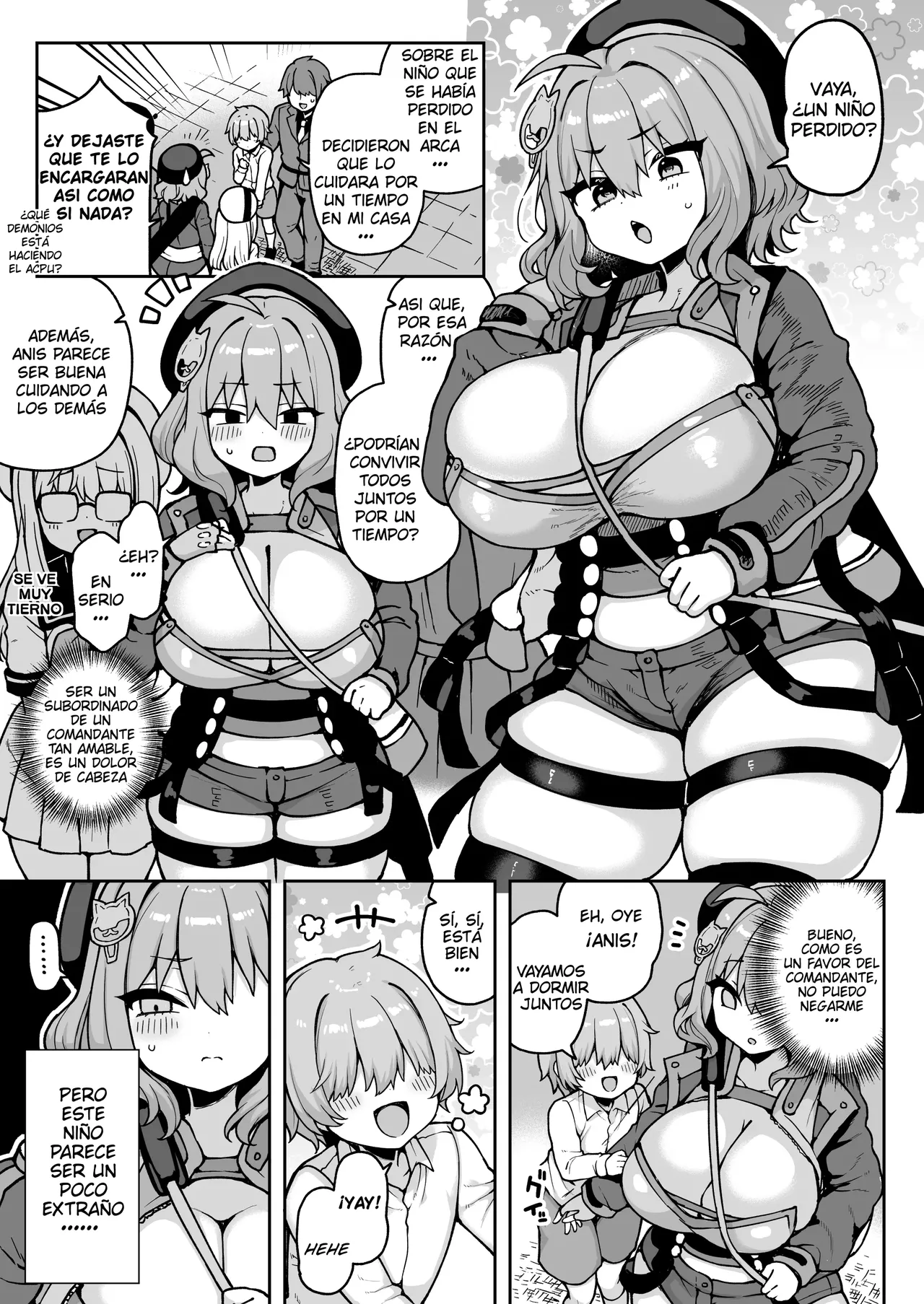 Sewayaki Anis to Nakadashi Ecchi | La cariñosa Anis y yo tenemos sexo con creampie page 2 full