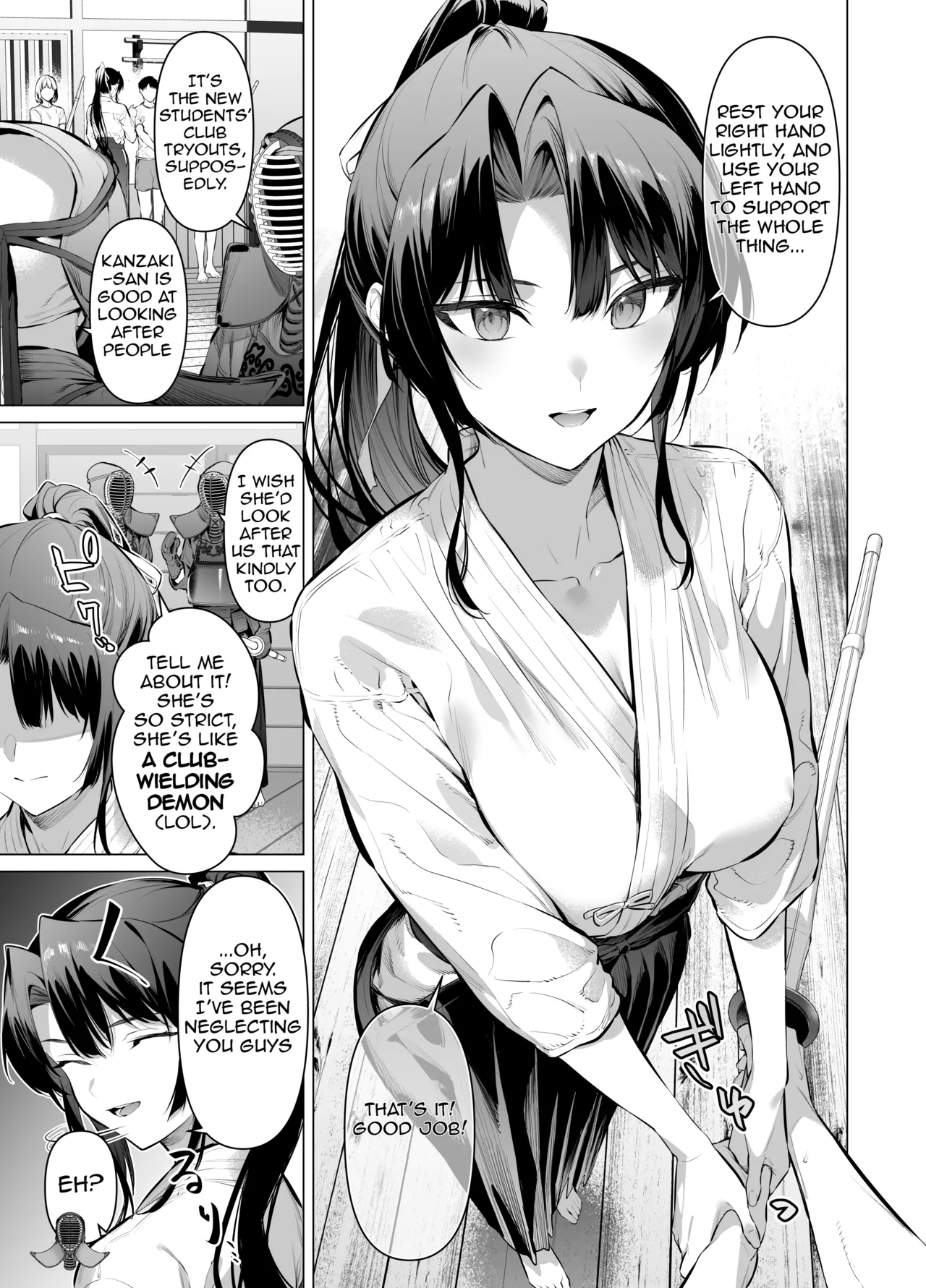The Caring Kenzaki-san | Mendoumino ii Kanzaki-san page 1 full