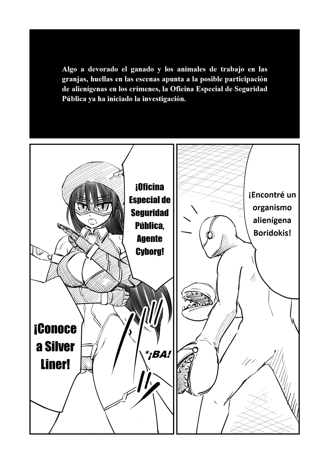 SILVER RAINA Battle 2 page 1 full