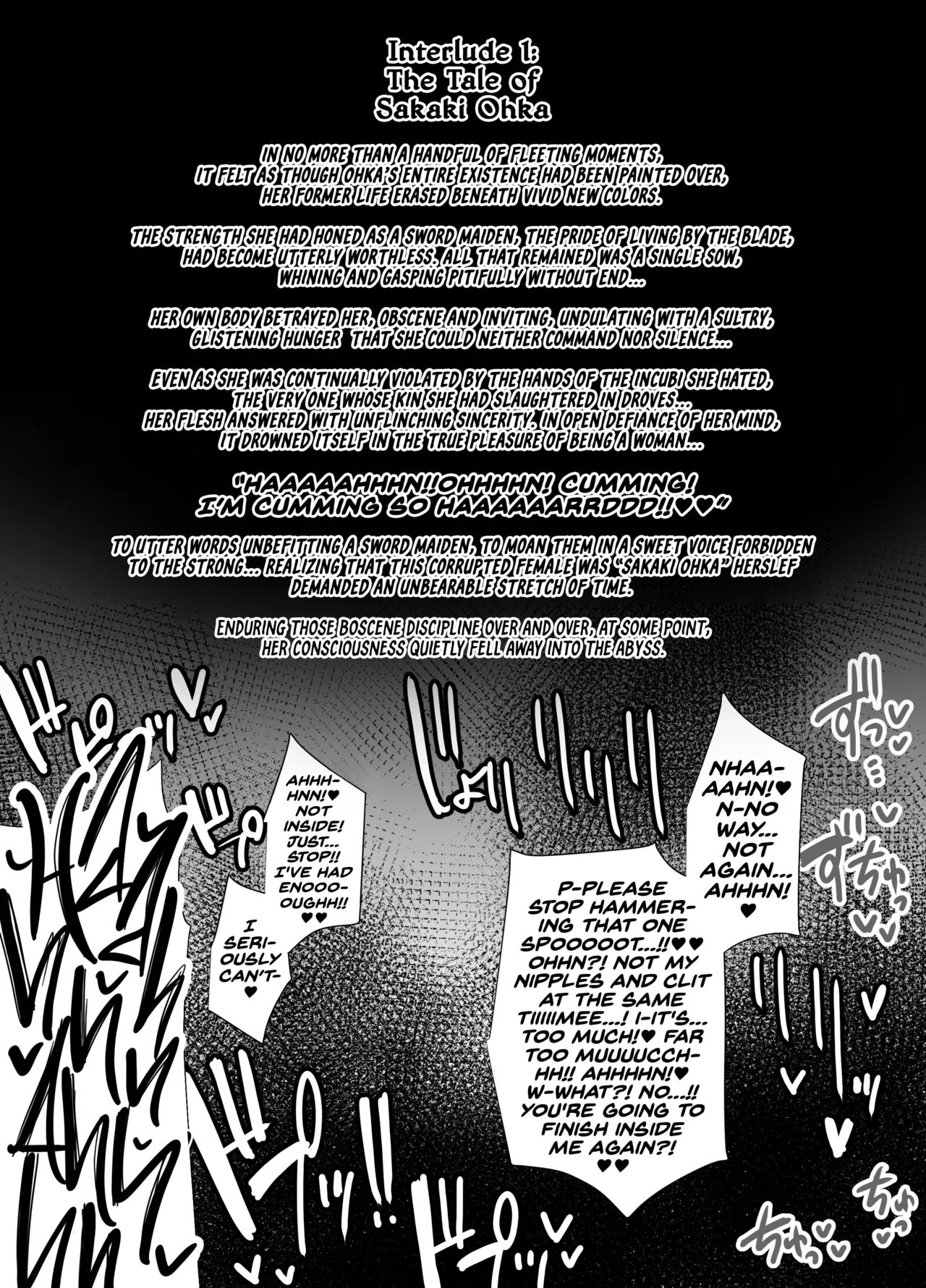 Sexual Blossom II: Female Swordswoman's Journey Through the Hell of Sexual Pleasure page 8 full