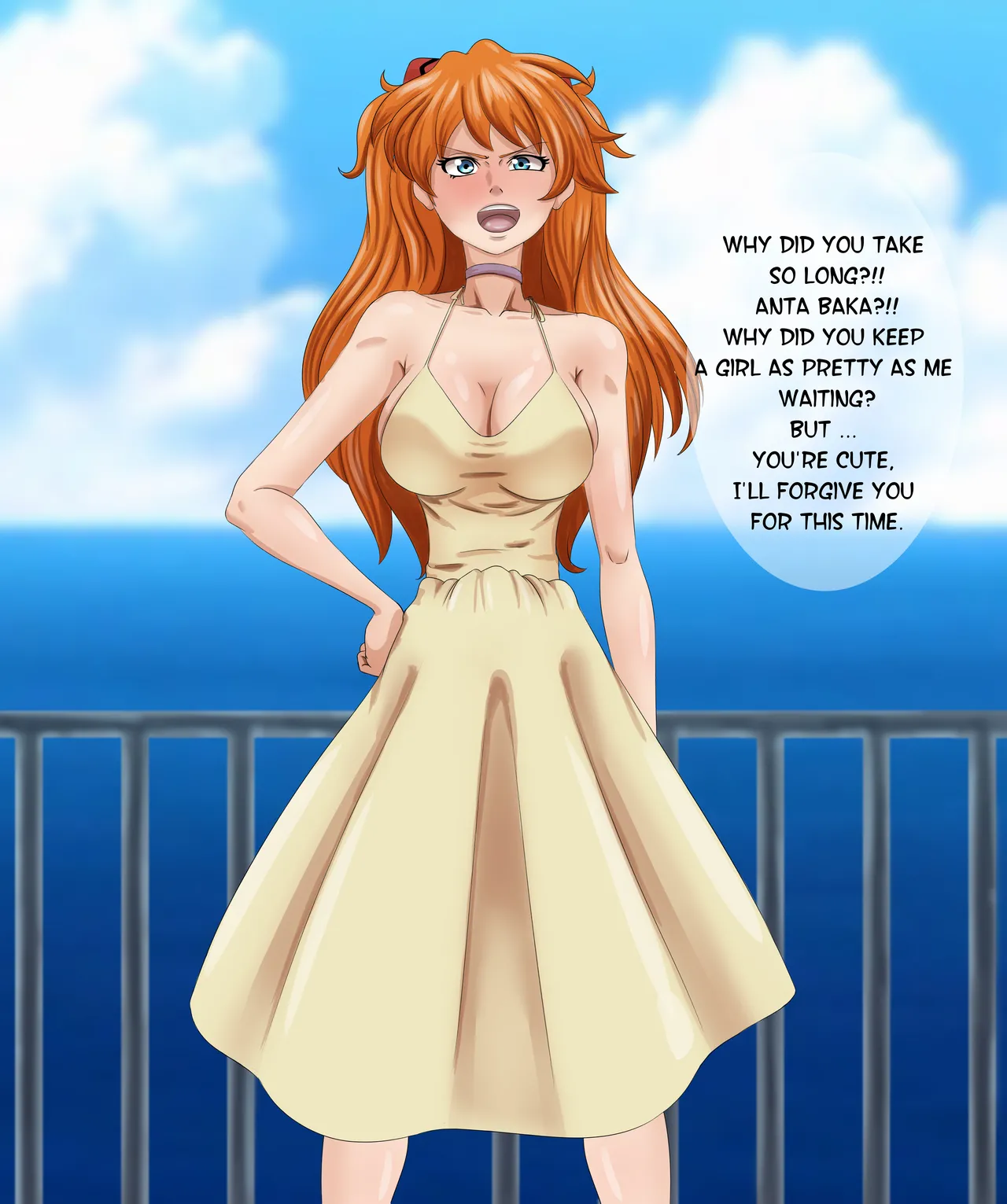 Hot Date With ASUKA!! page 2 full