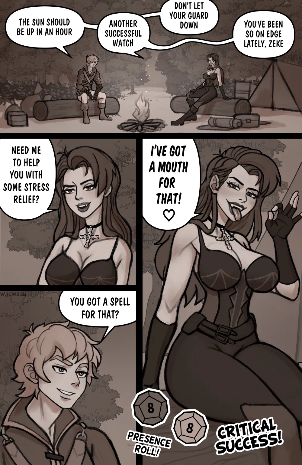 A party that lasts page 1 full