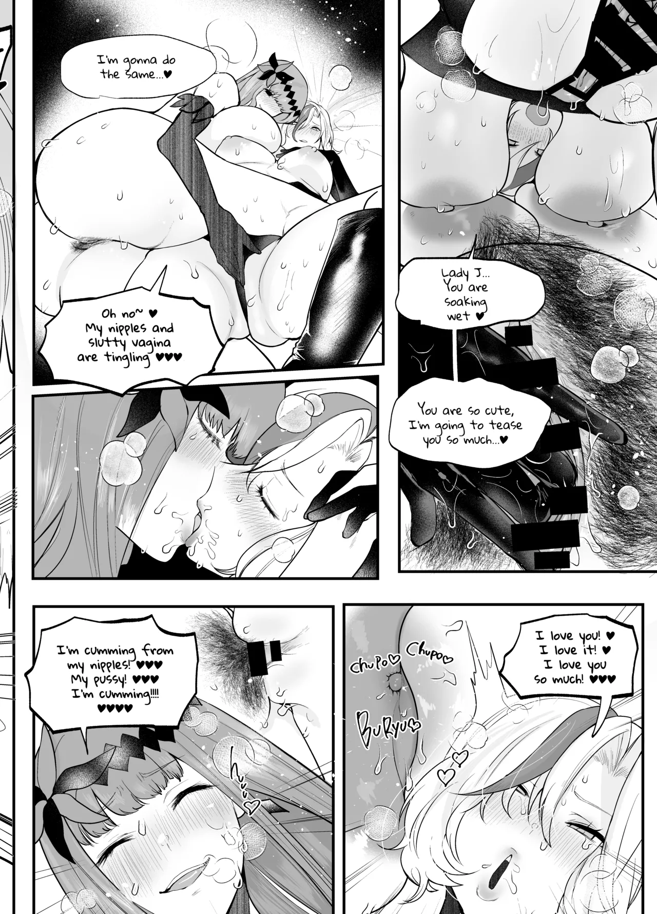 Lady Lady Skeb Comic page 3 full