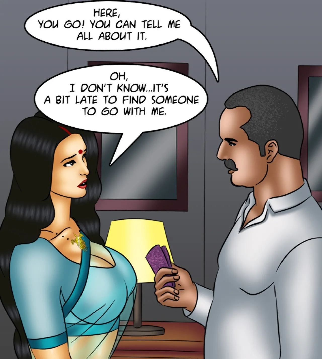 Savita Bhabhi Episode 133 Comic-Con Quest page 6 full