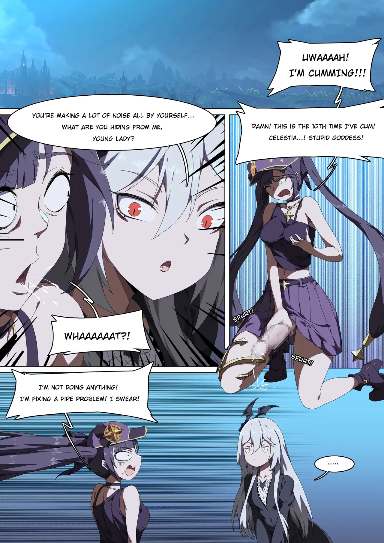 Werewolf Girl Academy S2 VII page 1 full