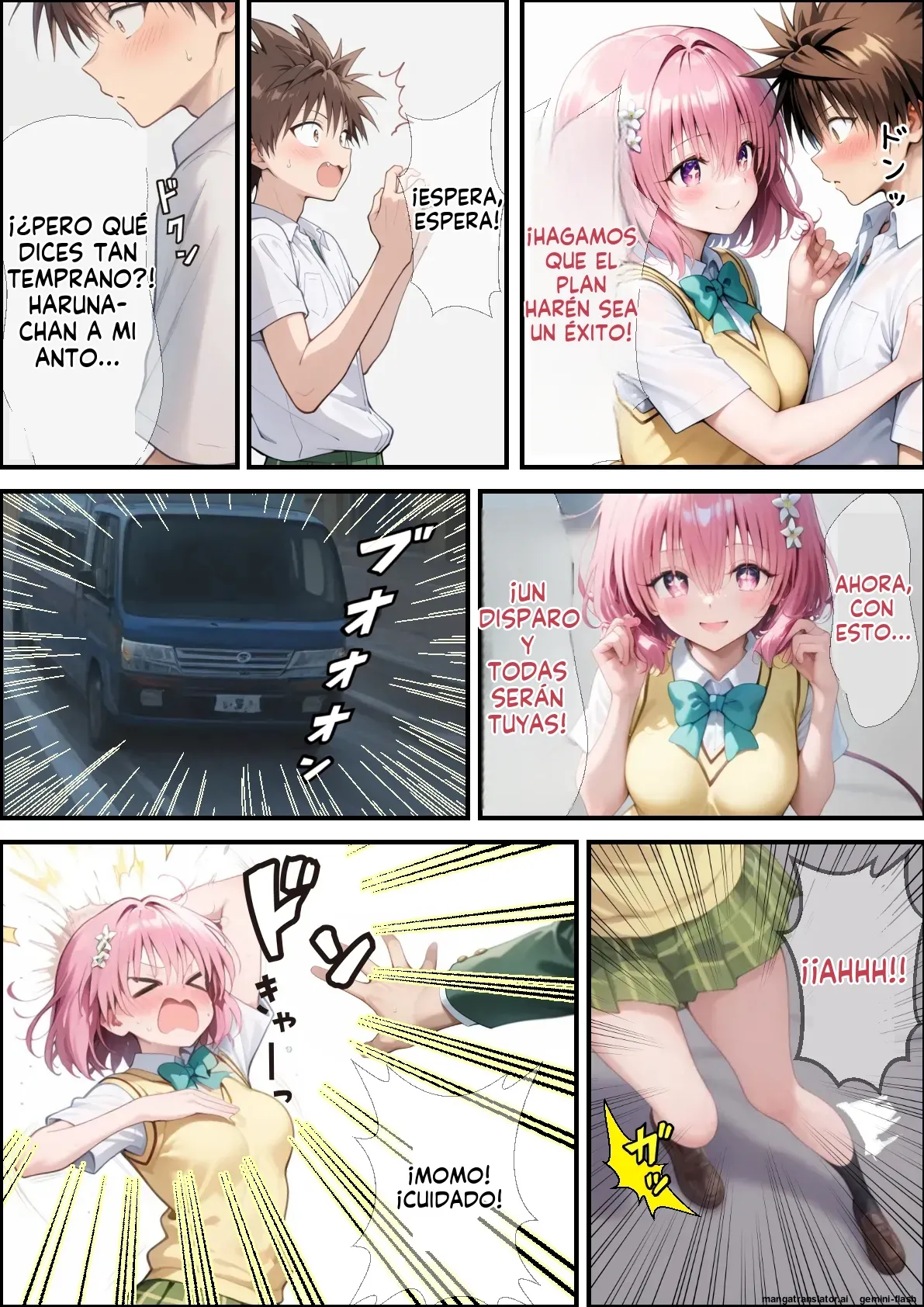 Gyakushuu ! Zettai Haramase Tanetsuke Hentai Ojisan! To LOVE-Ru Hen  MTL page 3 full