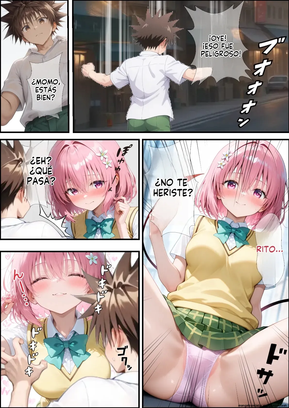 Gyakushuu ! Zettai Haramase Tanetsuke Hentai Ojisan! To LOVE-Ru Hen  MTL page 4 full