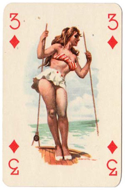 Old Cards Sets - Different Pin Up Motivs page 4 full