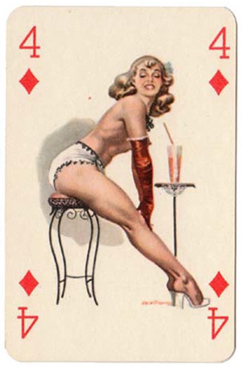 Old Cards Sets - Different Pin Up Motivs page 5 full