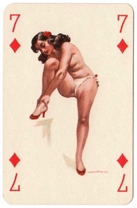 Old Cards Sets - Different Pin Up Motivs page 8 full