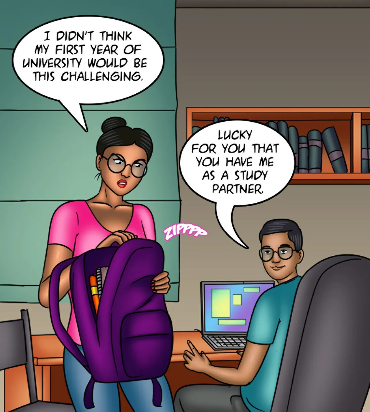 Savita Bhabhi Episode 147 The Artist s Muse Pt. 2 page 3 full