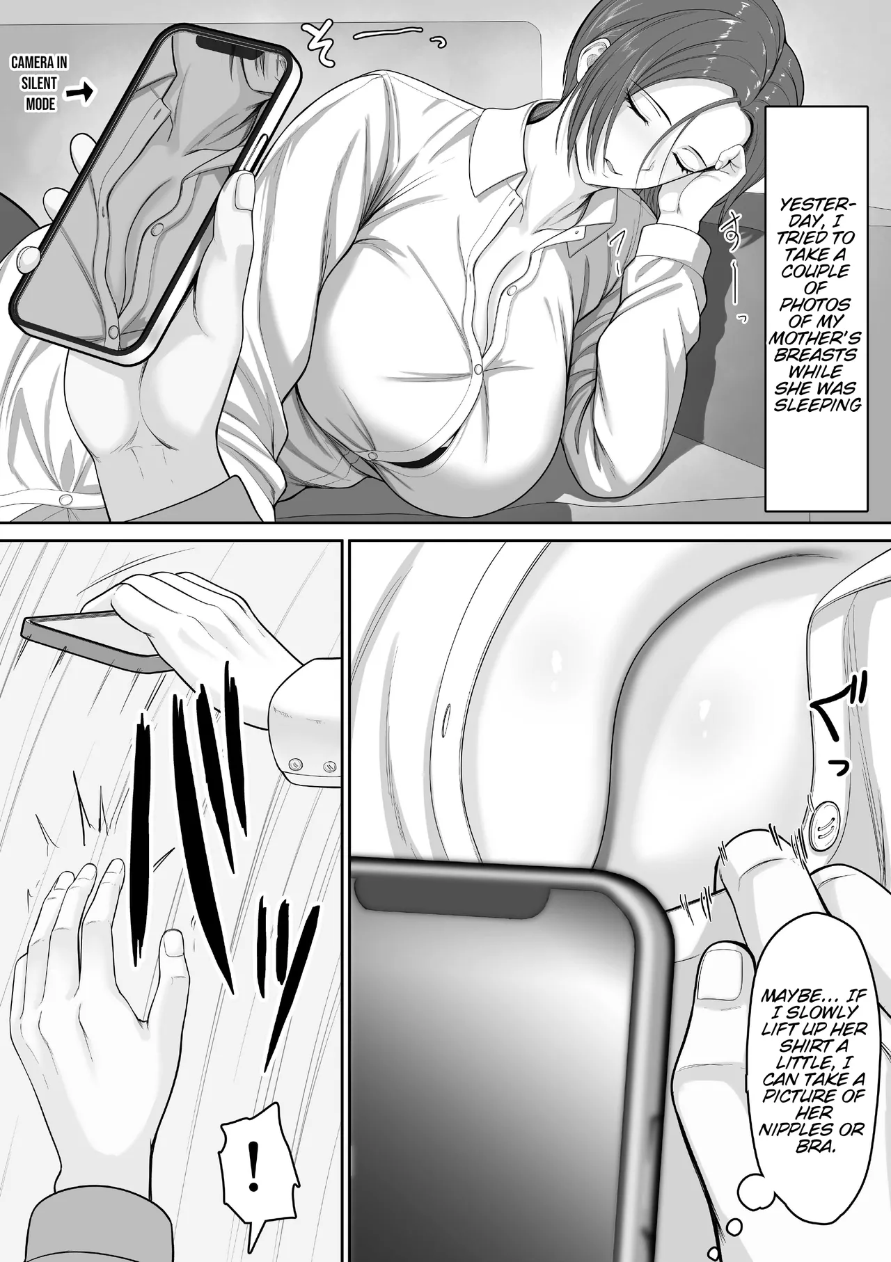 The story of how my seriously huge-breasted police sergeant mom milked my dick with her pussy. page 4 full