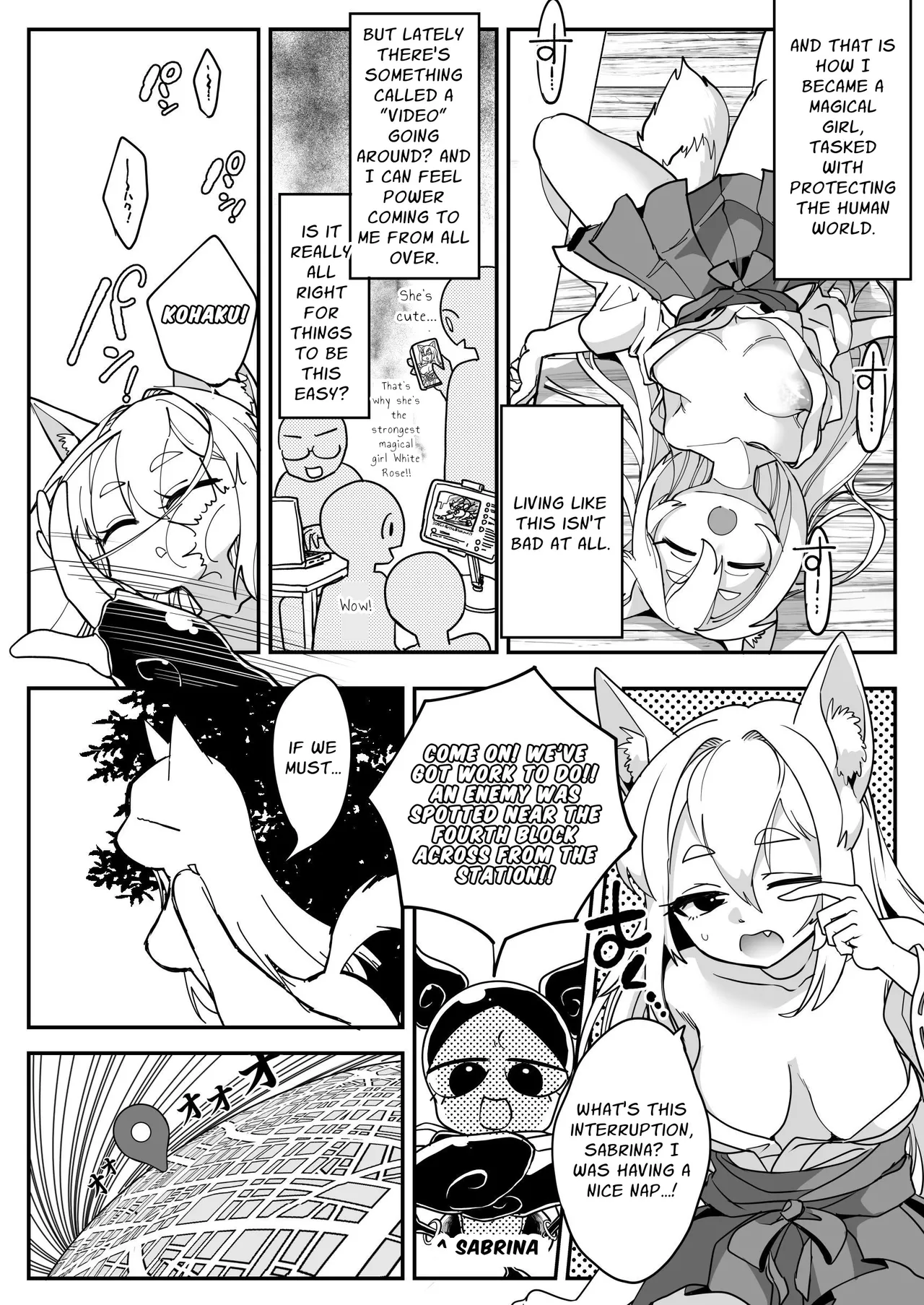 Mahou Shoujo Gingitsune Ecchi na Stamp Rally de Sekika Chuudoku!! | Magical Girl Silverfox ~Erotic Stamp Rally Petrifaction Addiction!!~ page 10 full