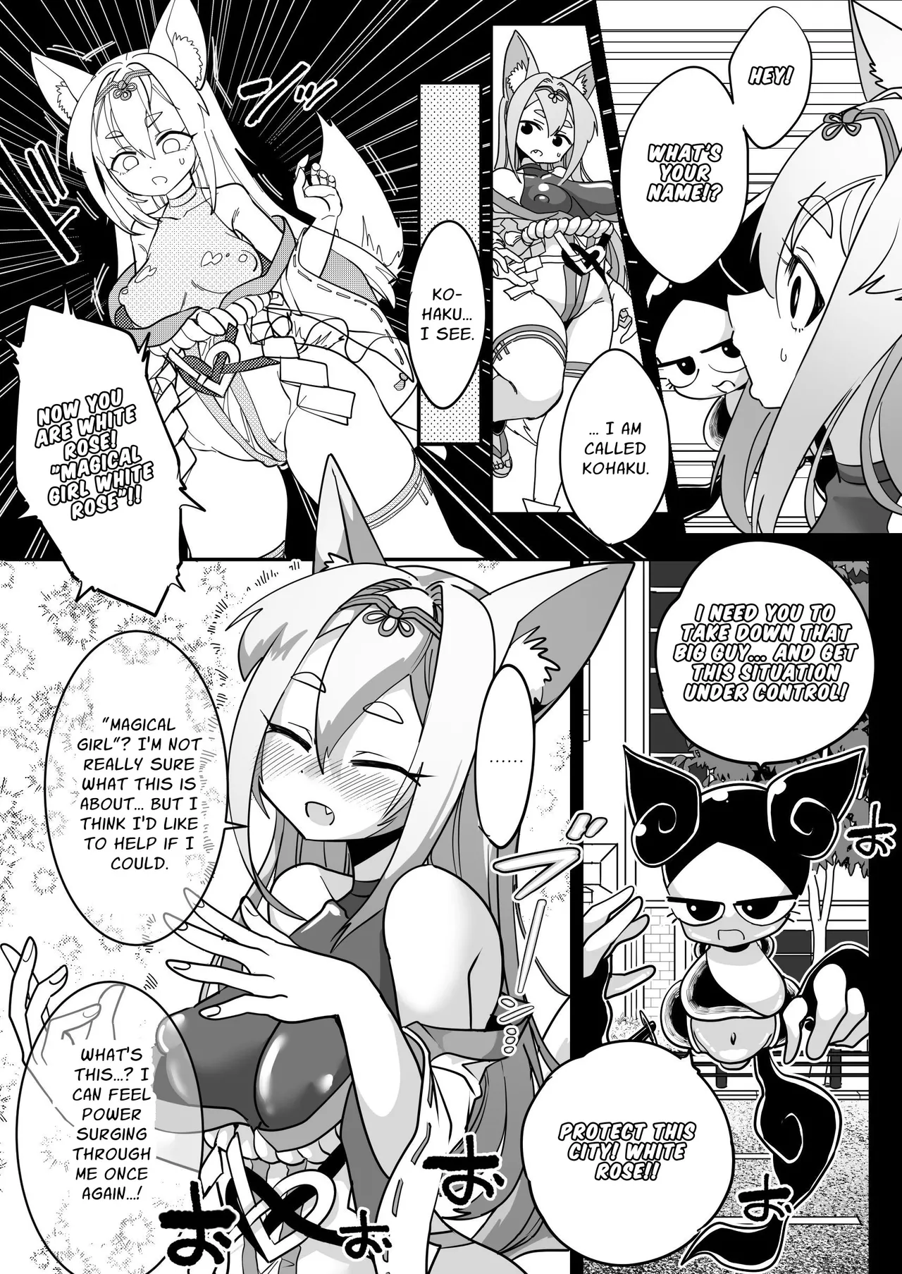 Mahou Shoujo Gingitsune Ecchi na Stamp Rally de Sekika Chuudoku!! | Magical Girl Silverfox ~Erotic Stamp Rally Petrifaction Addiction!!~ page 7 full