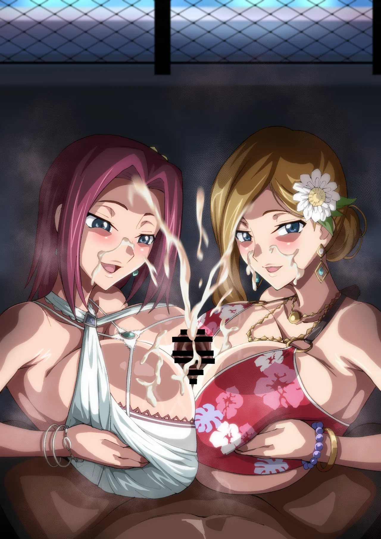 Kallen and Milly skeb page 4 full