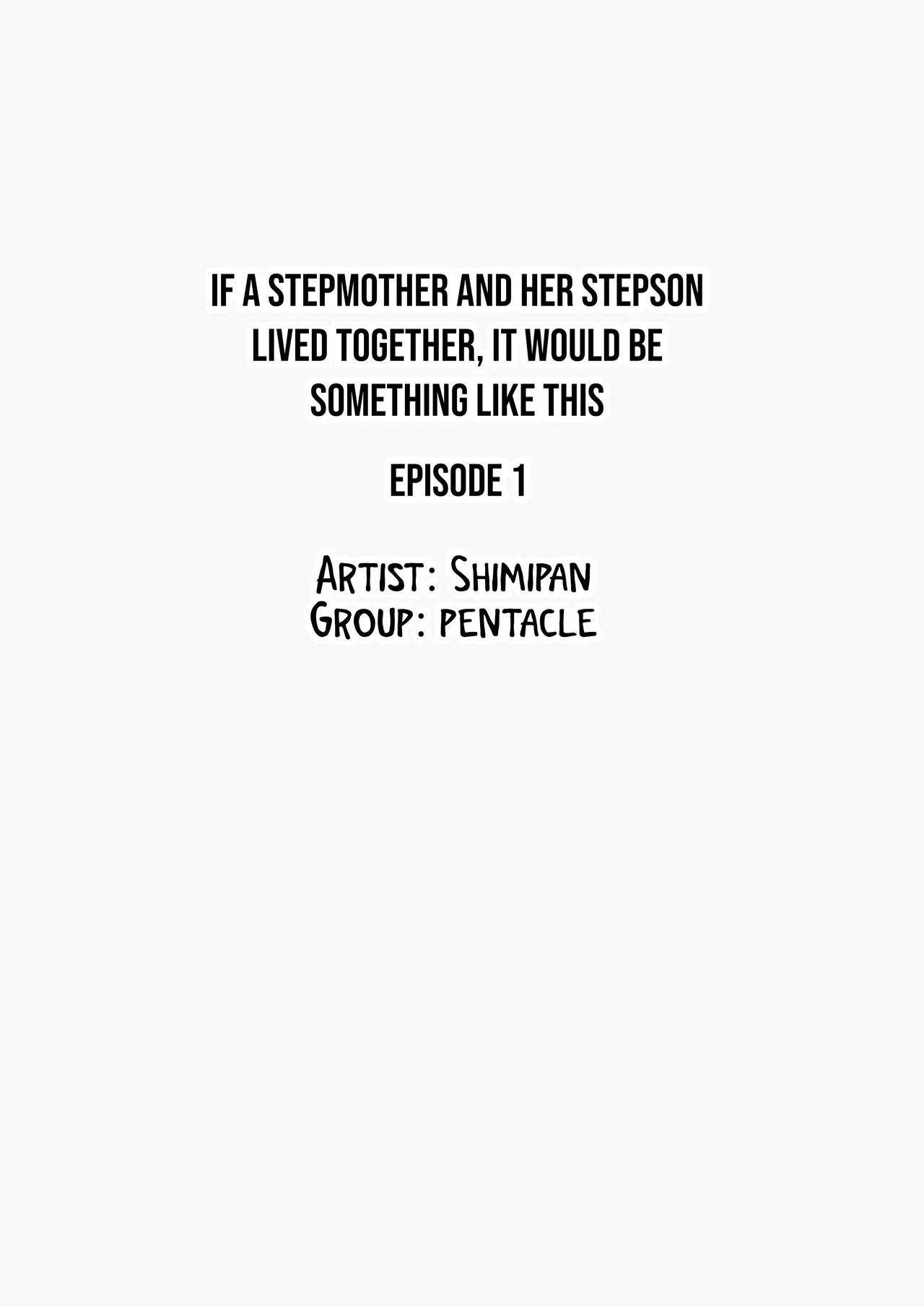 Giri no Oyako ga Doukyou Shitereba Kitto kou | If a stepmother and her stepson lived together, it would be something like this. page 2 full