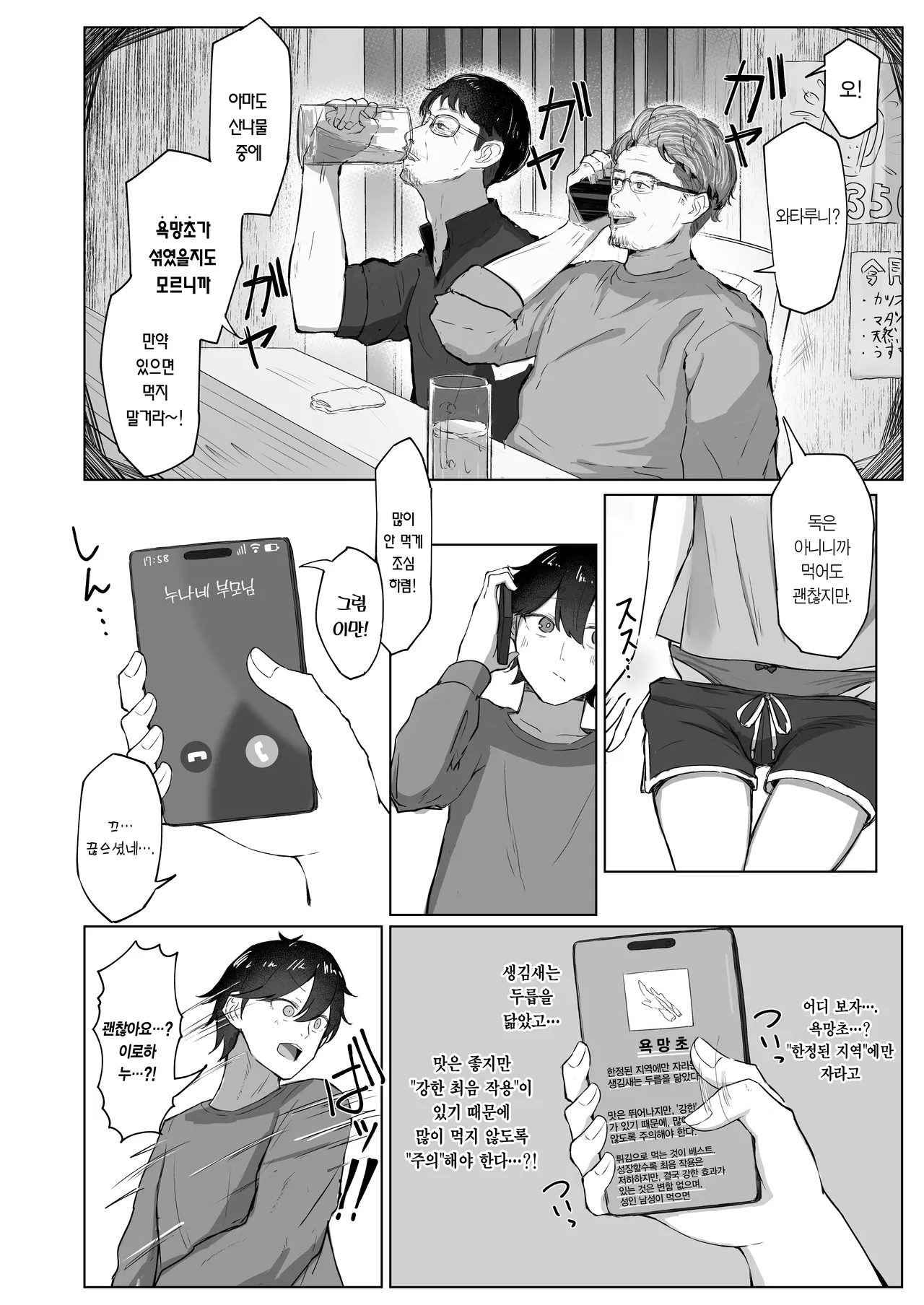 Sansai Temptation ~Yakusou de Hatsujou shita Choppiri M no Onee-san ga Tomatte Kurenai.~ | 산나물 템프테이션 ~약초로 발정한 누나가 멈추지 않는다.~ page 5 full