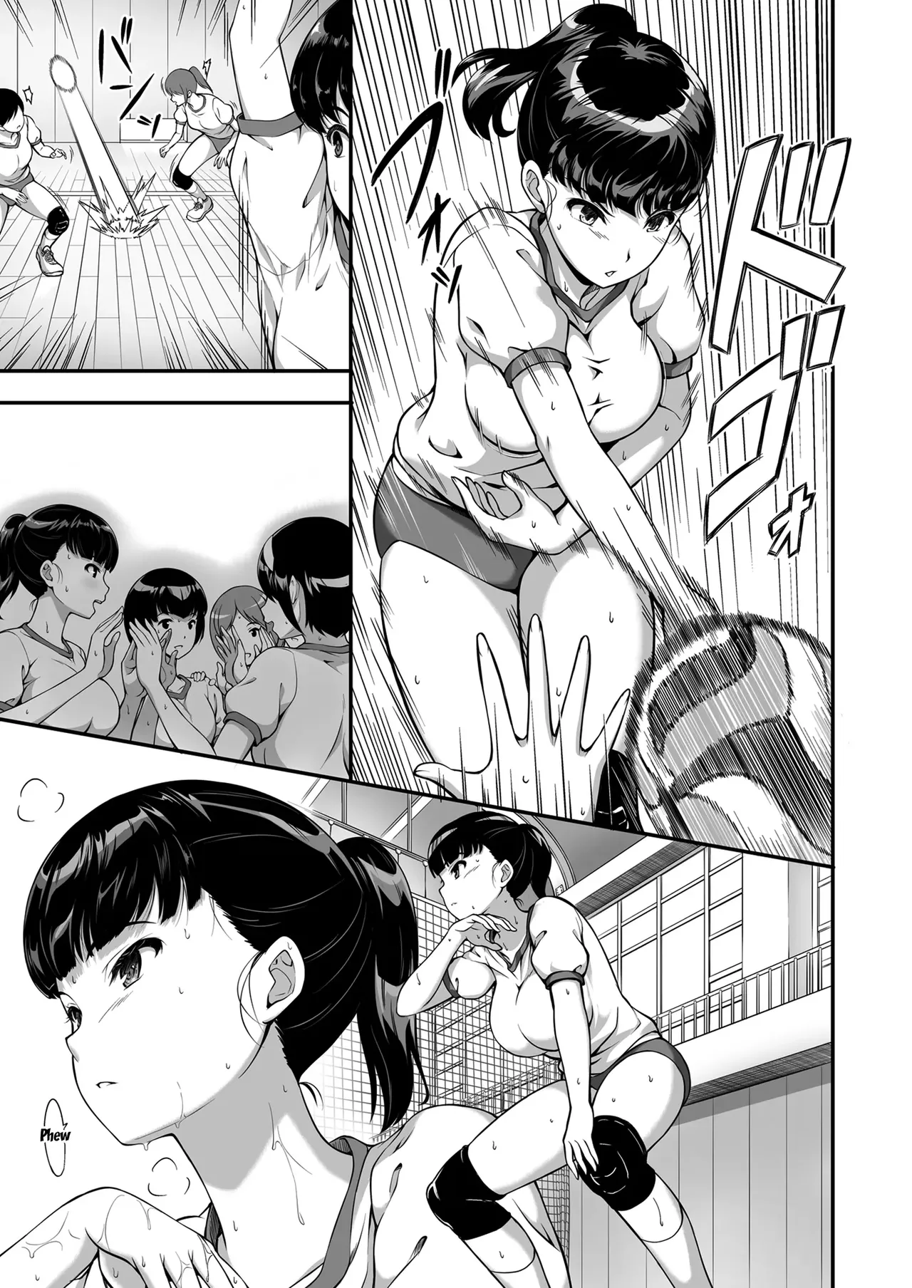 Joshi Volley-bu JK, Netorareru.｜Club de Voleibol Femenino, Colegialas Infieles. page 4 full