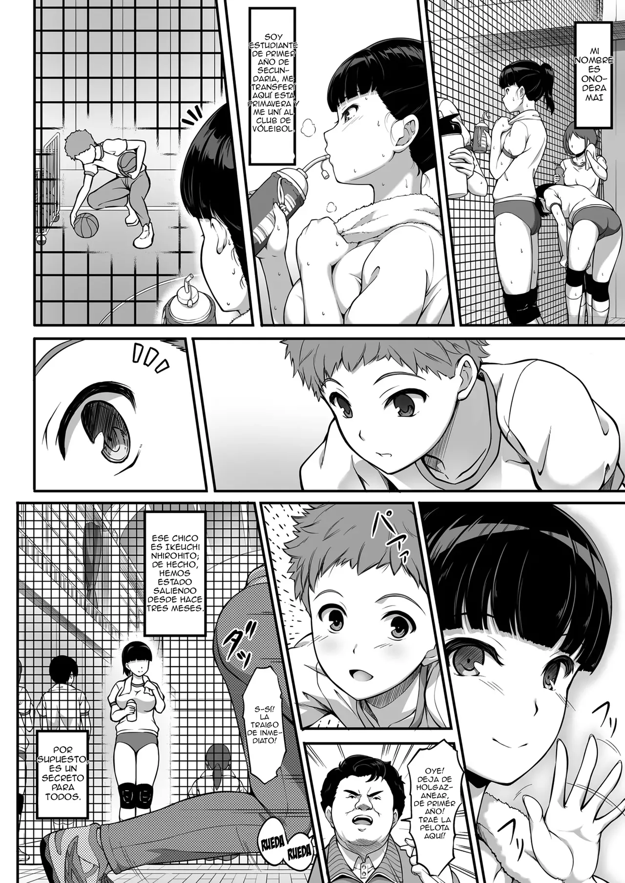 Joshi Volley-bu JK, Netorareru.｜Club de Voleibol Femenino, Colegialas Infieles. page 5 full