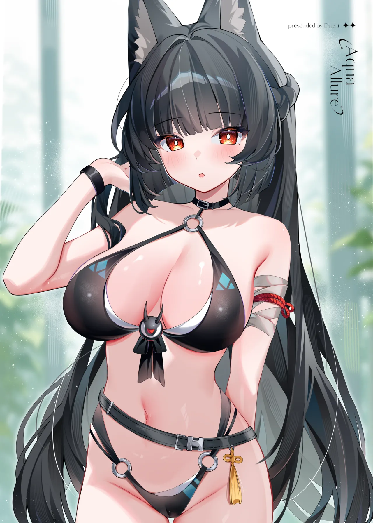 ファエトン様のお気に入りの水着で、恥ずかしい午後 page 5 full