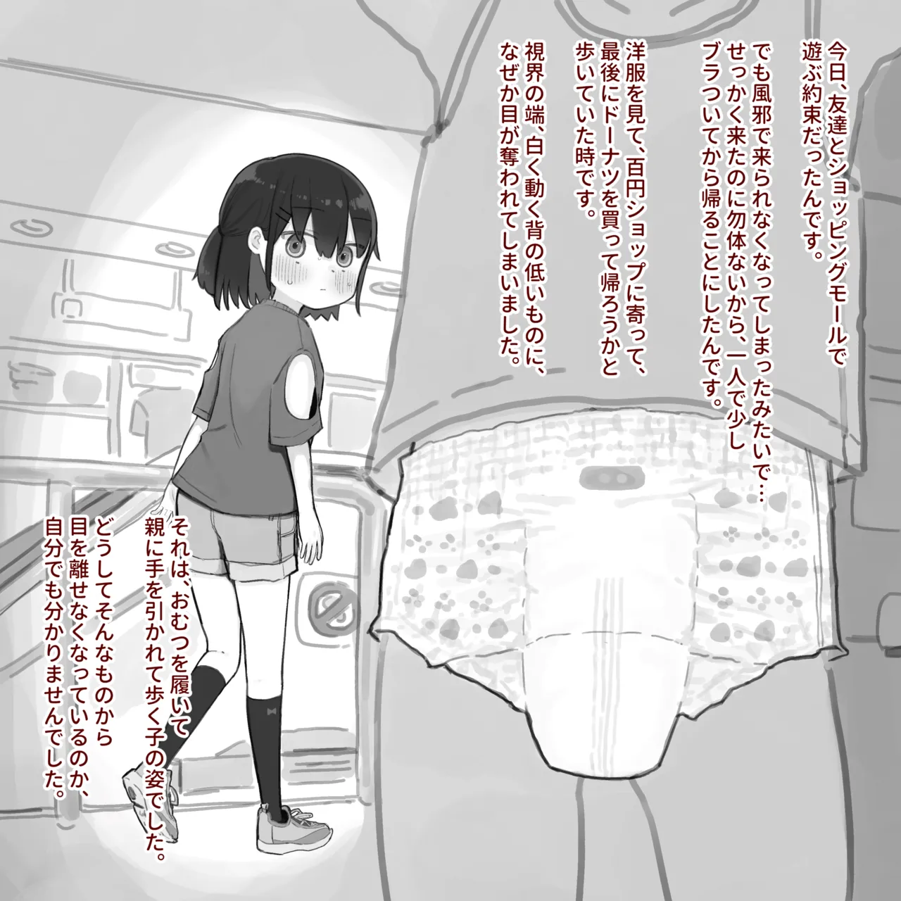 Omutsu ni Akogareta Onnanoko I Girl longed for diapers #1 page 1 full